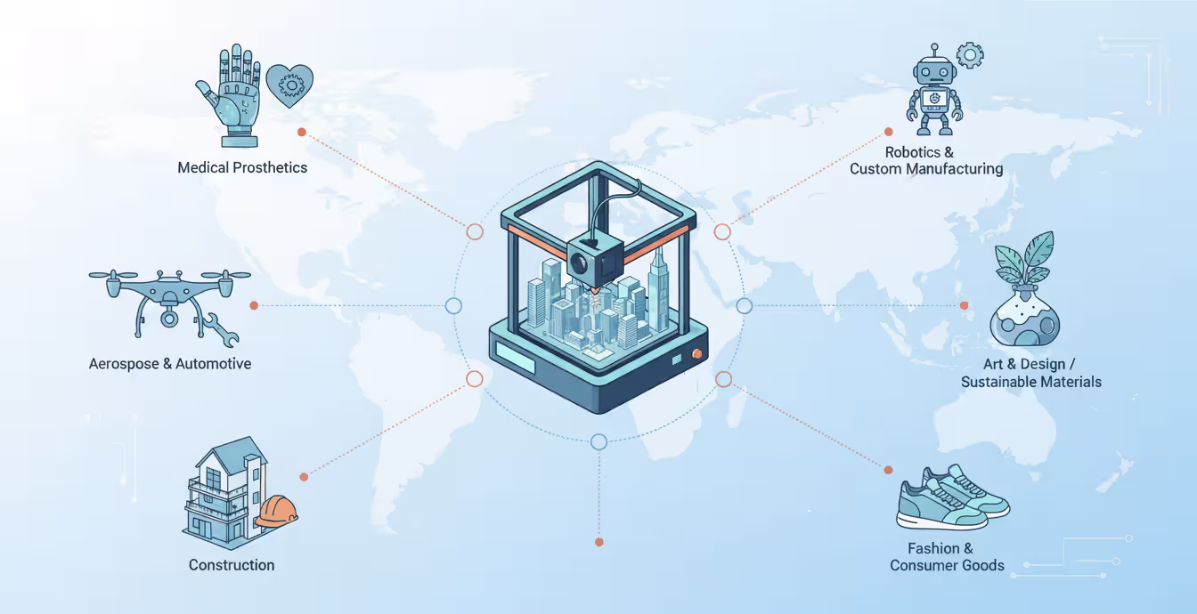 10 biggest real-world 3D Printing shifts happening right now.