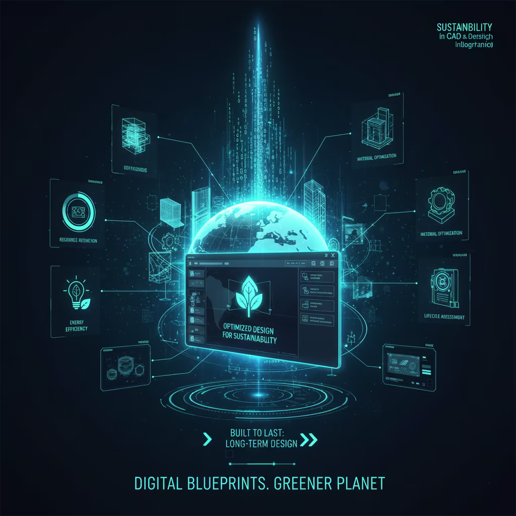 Sustainable CAD design – precise, waste-reducing modeling
