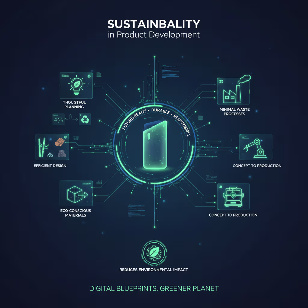 Sustainable product development – eco materials and prototyping